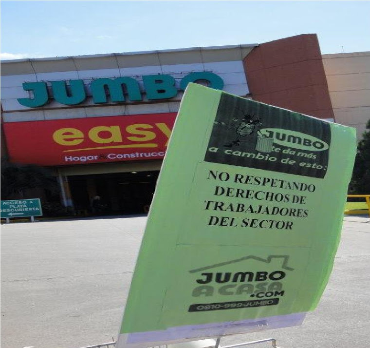 Trabajadores de Jumbo denuncian precarización