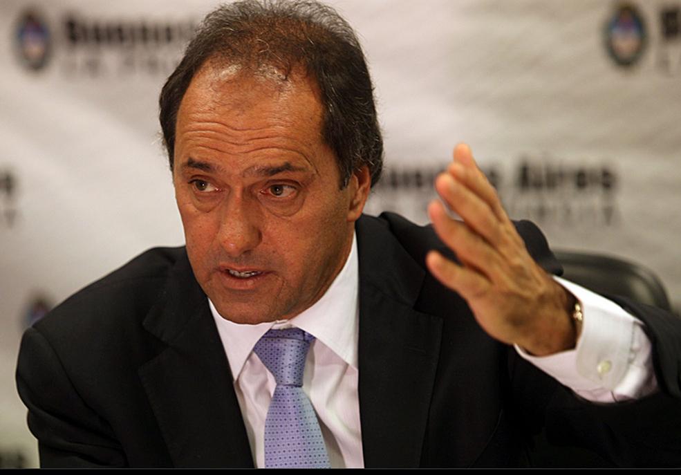 Scioli juntó a gremialistas