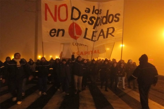 Cuarta jornada nacional de lucha por Lear