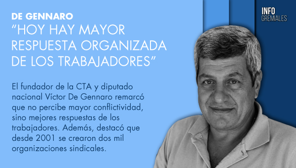 Hay mayor respuesta organizada de los trabajadores