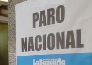 Mañana paran y movilizan los bancarios