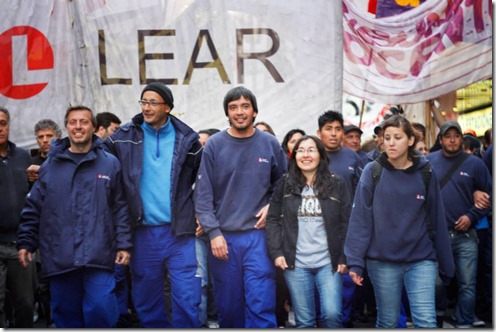 Nuevas protestas en Lear