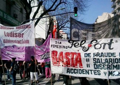 Nuevas protestas de trabajadores de Felfort