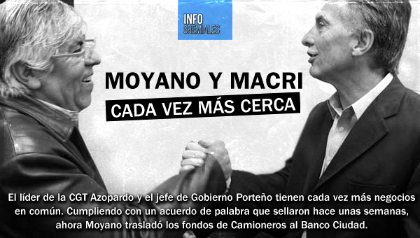 Moyano y Macri cada vez más cerca