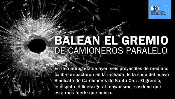 Balean el gremio de Camioneros paralelo