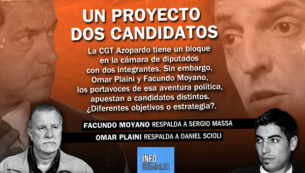 Un proyecto, dos candidatos