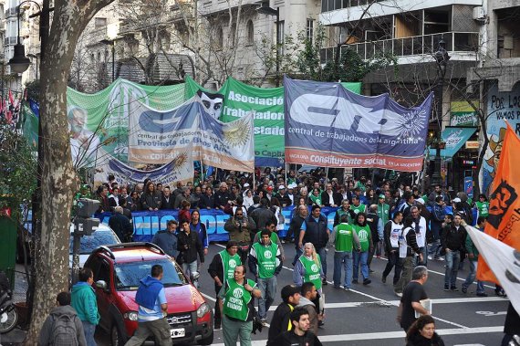 La CTA Autónoma con paros y protestas