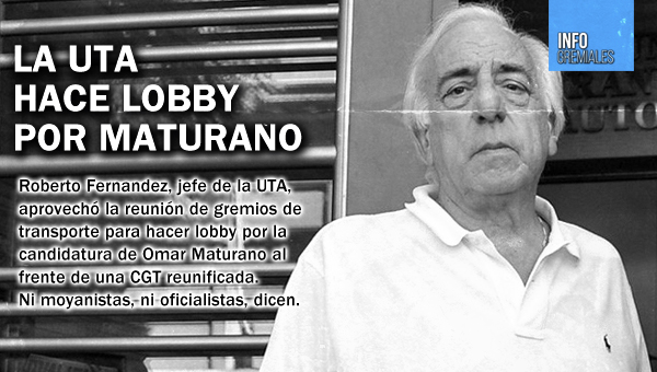 La UTA hace lobby por Maturano