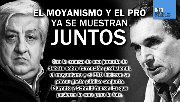 El Moyanismo y el PRO ya se muestran juntos