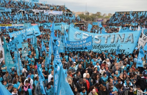 Yasky en el acto de Nuevo Encuentro