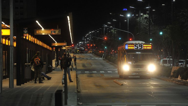 El jueves el transporte parará por tres horas