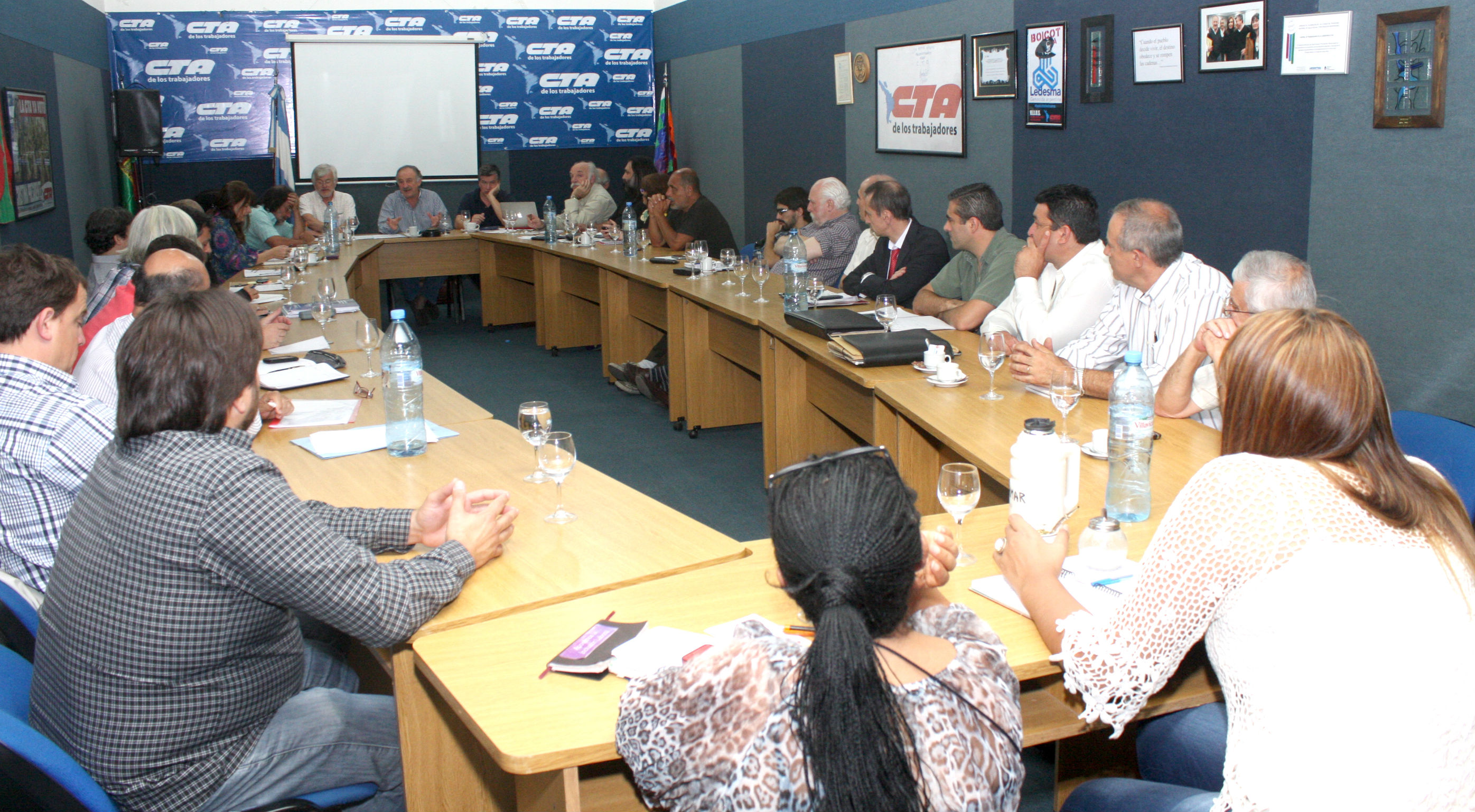 Primera reunión de la nueva conducción de Yasky