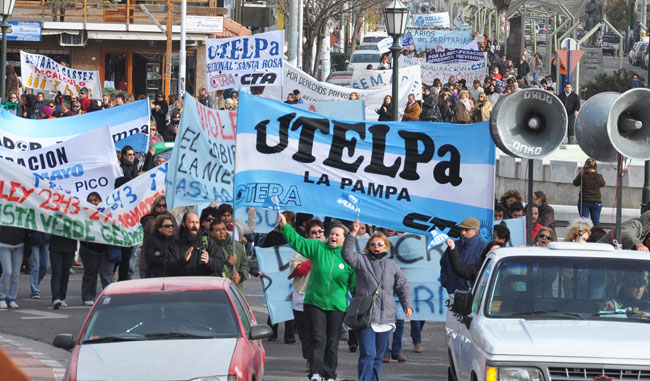 En La Pampa los docentes aceptaron 28%