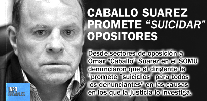 Caballo Suarez promete «suicidar» opositores