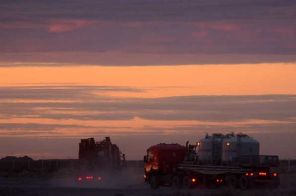 Camioneros: Paro y conciliación de Neuquén