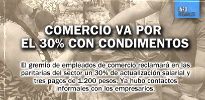 Comercio va por el 30% con condimentos