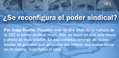 ¿Se reconfigura el poder sindical?