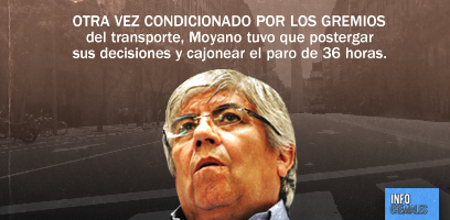 Condicionado, Moyano postergó decisiones