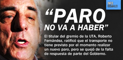 «Paro no va a haber»