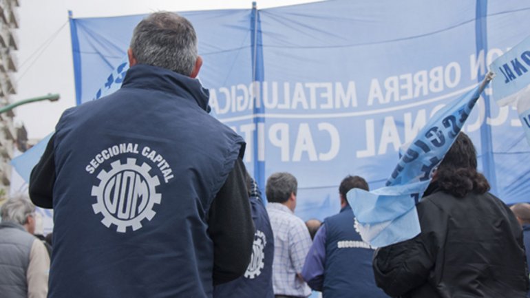 Sin acuerdo paritario la UOM activó un paro de 36 horas