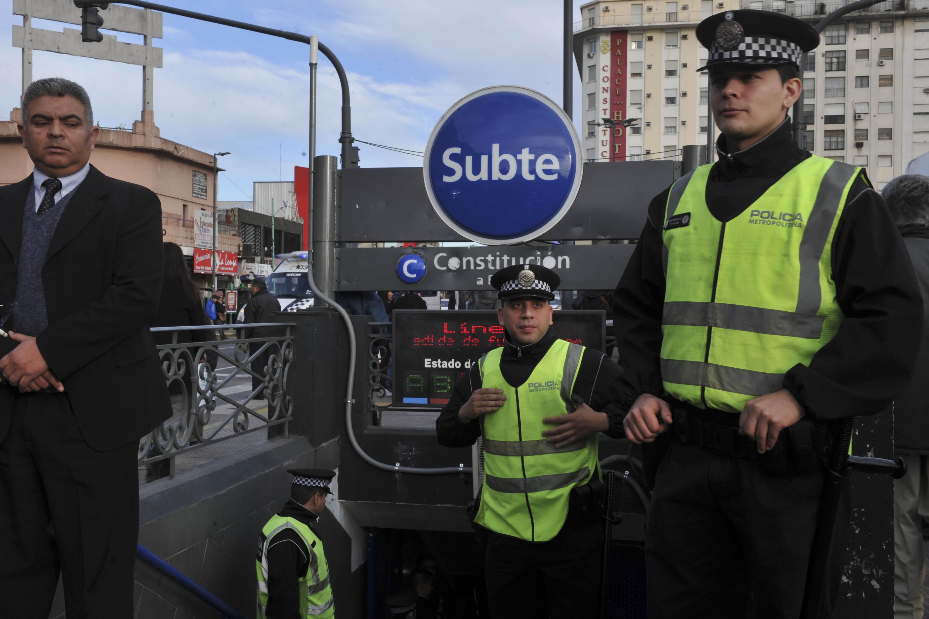 Metrodelegados niegan haber interrumpido la Linea C