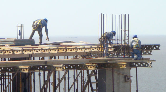 Aumentó el trabajo registrado en la construcción