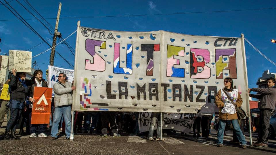 Un maestro de Suteba quiere ser concejal en La Matanza