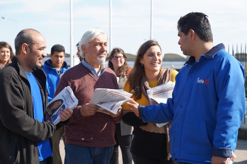 El Nuevo Más cerró la campaña en la puerta de FATE