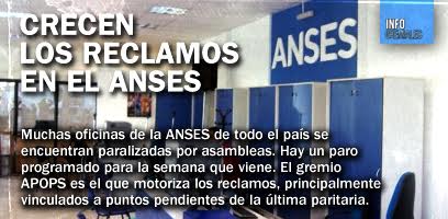 Crecen los reclamos en el Anses