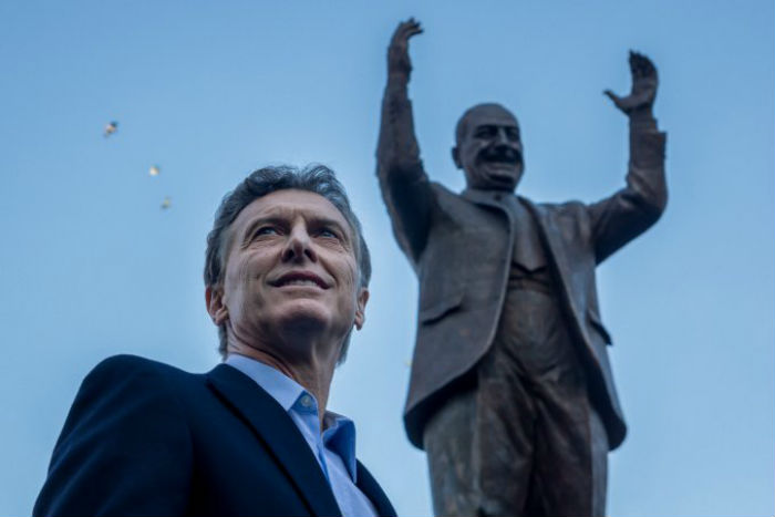 Otro moyanista le pega a Macri por el monumento a Perón