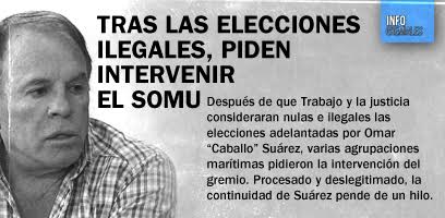 Tras las elecciones ilegales, piden intervenir el SOMU