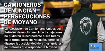 Camioneros denuncian persecuciones de Moyano