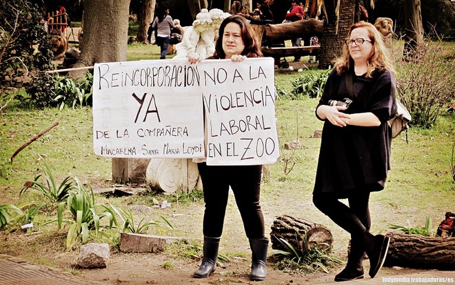Empleados paralizan el Zoo porteño