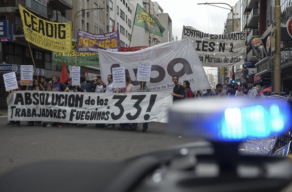 Volvieron a pedir la absolución de los gremialistas fueguinos