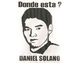 Movilización por la desapiricón y muerte de Daniel Solano