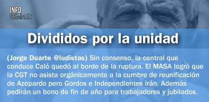 Divididos por la unidad