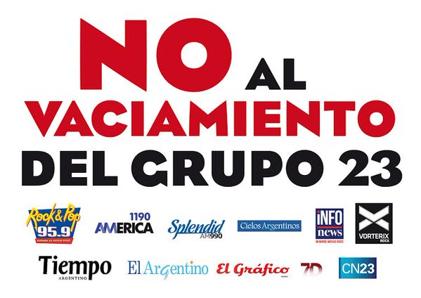 Nueva marcha de los trabajadores del Grupo 23