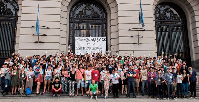 Alerta entre los trabajadores del Centro Cultural Kirchner