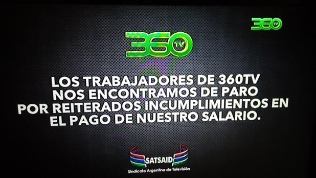 360TV, otro medio en crisis y camino a despedir