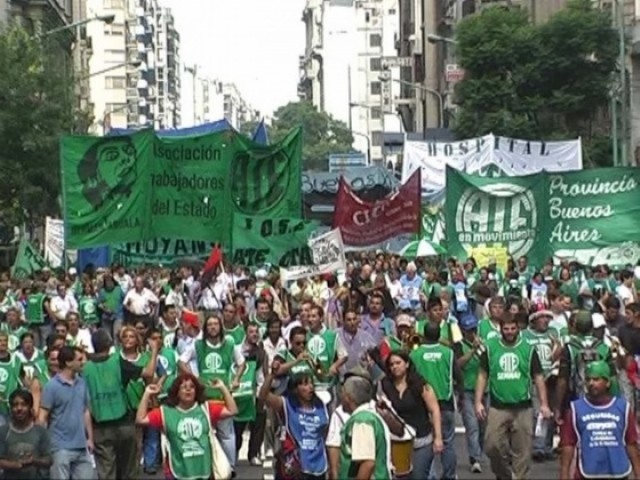 Gremios bonaerenses prometen una multitud contra las políticas de Vidal