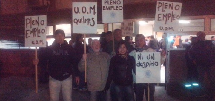 70 despidos y ocupación de una metalúrgica en Quilmes