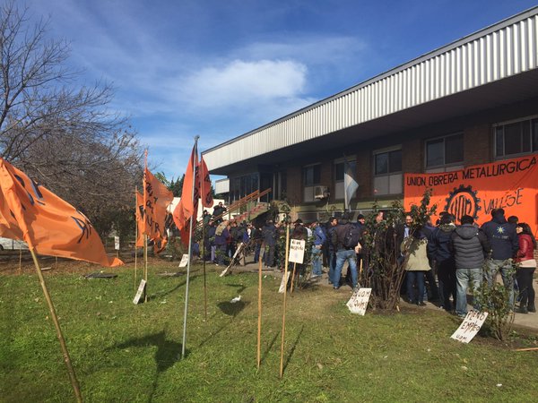 Trabajadores tomaron metalúrgica en Quilmes