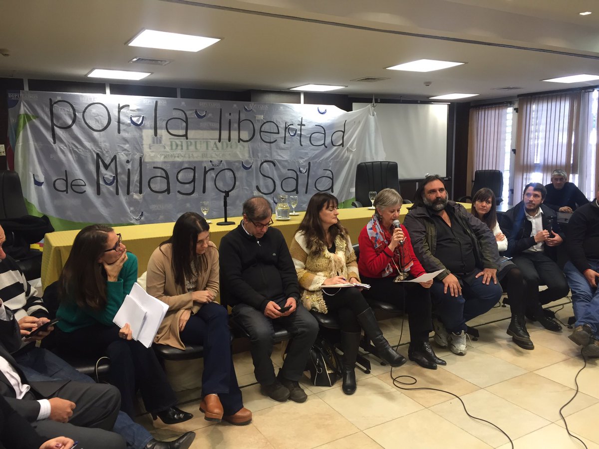Se armó un comité sindical por la libertad de Milagro Sala