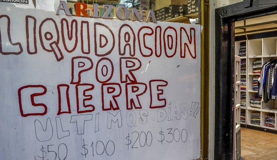 Ya son 5 mil los comercios que cerraron este año