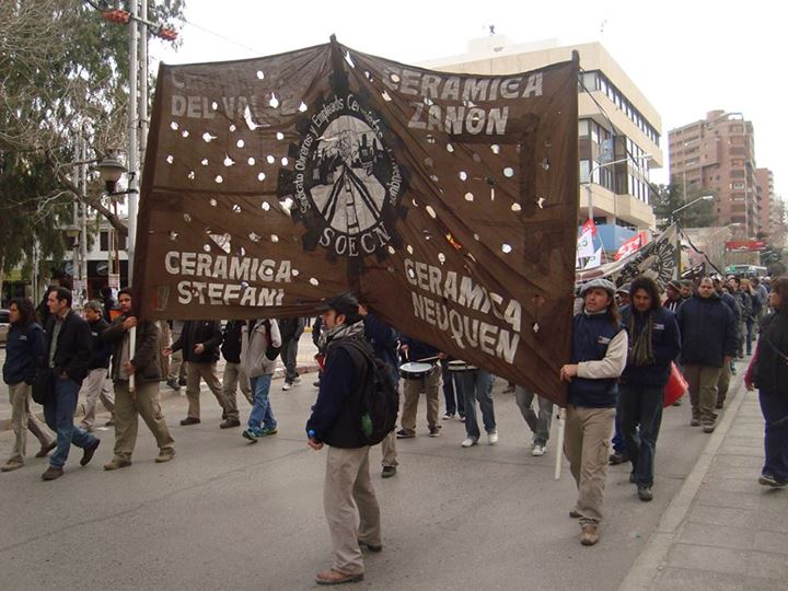 Ceramistas de recuperadas pidieron respaldo del gobierno neuquino