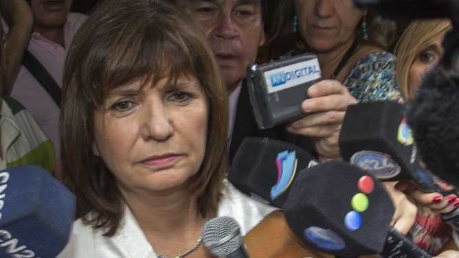 Patricia Bullrich justificó la represión de Gendarmería