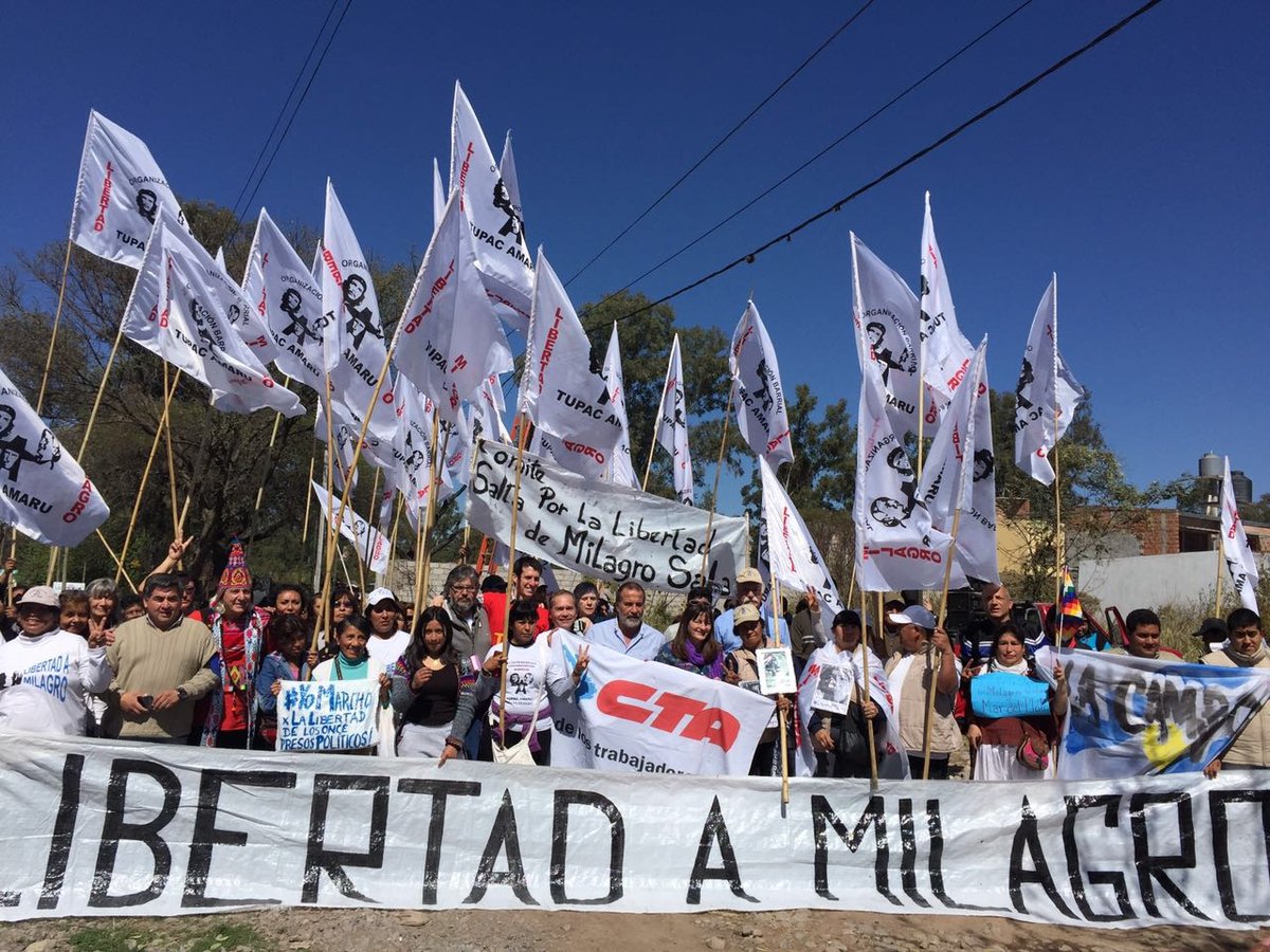 Desde cinco puntos del país, largó la Marcha Federal