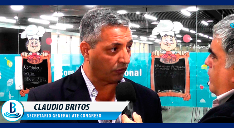 Trabajadores del Congreso ratificaron a Britos-Ru
