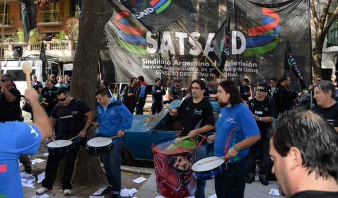 Se desactivó el paro en los canales de TV