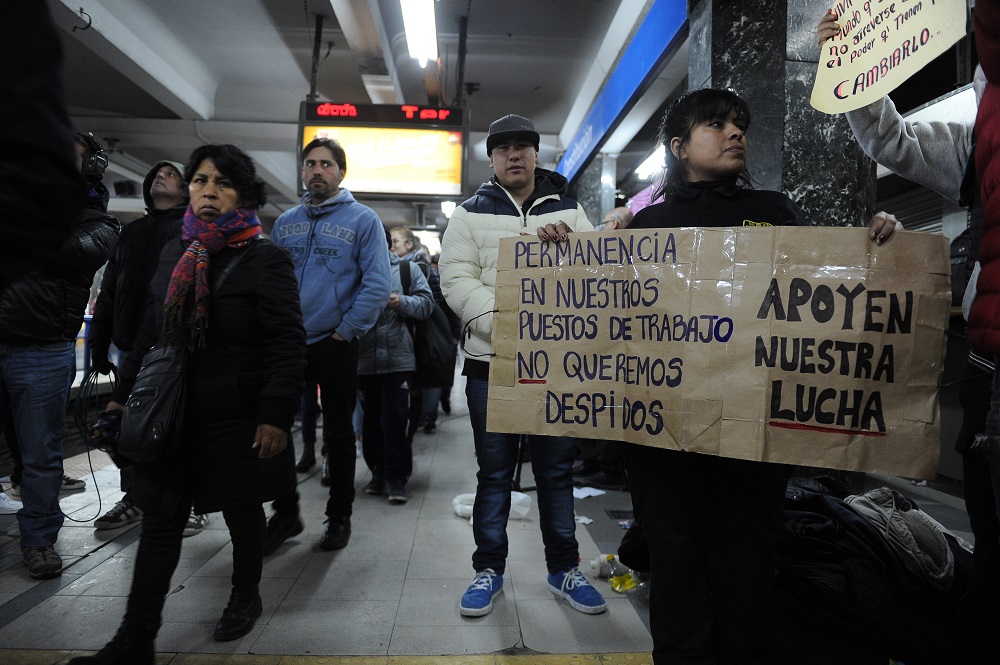 No hubo acuerdo por los 180 tercerizados y sigue la tensión en el subte